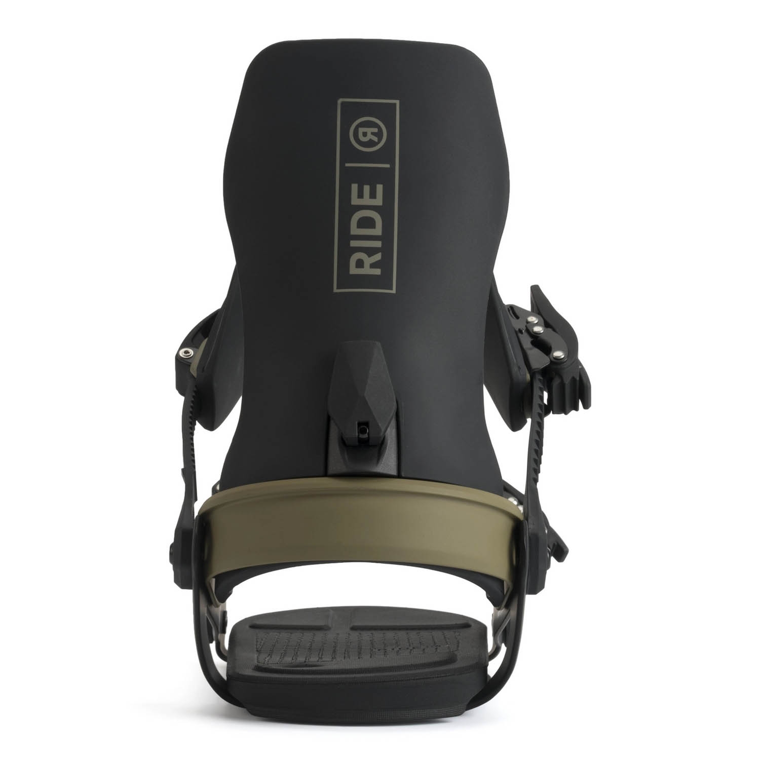 Ride A-6 Snowboard Bindings Olive 2022