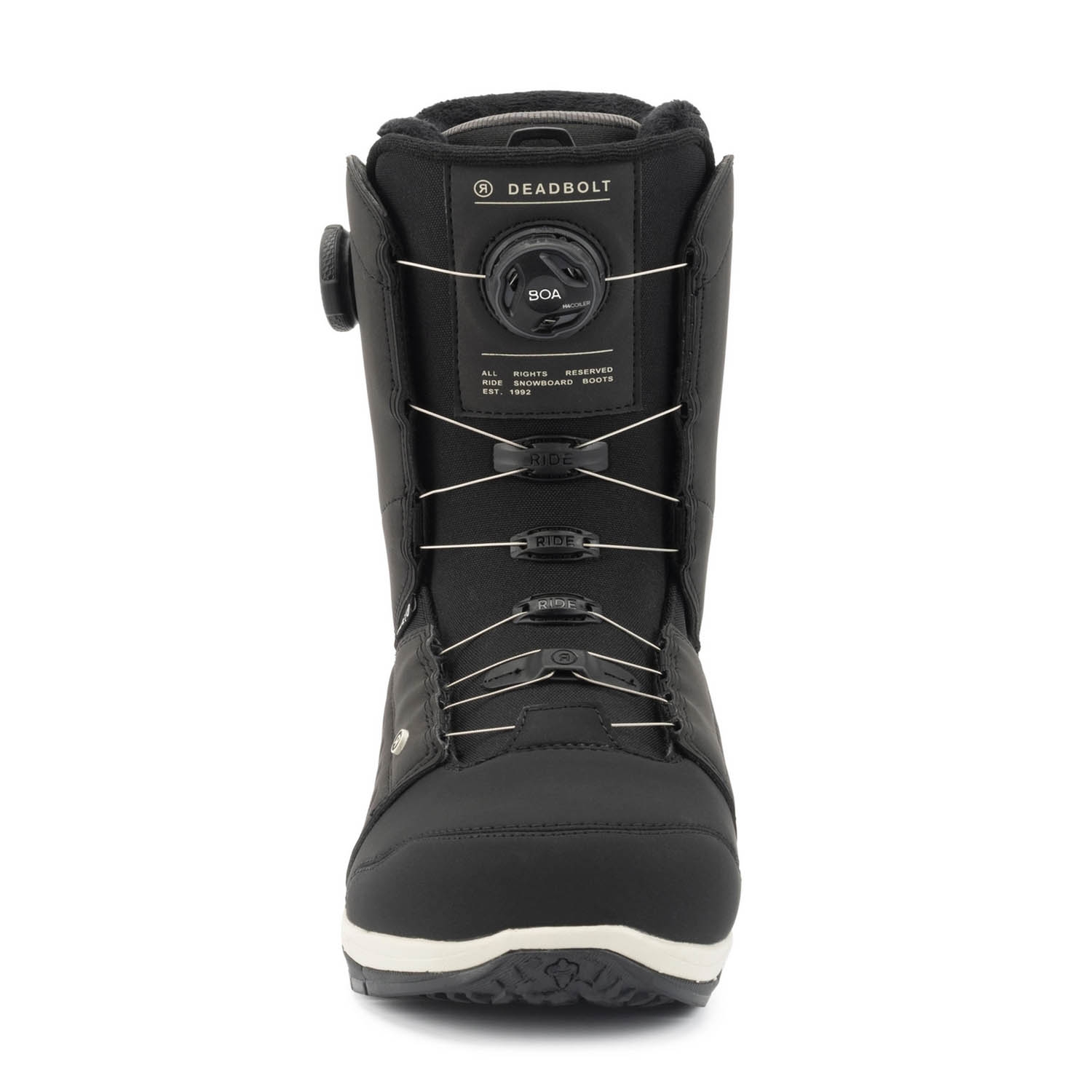 Ride Deadbolt Snowboard Boots Black 2022