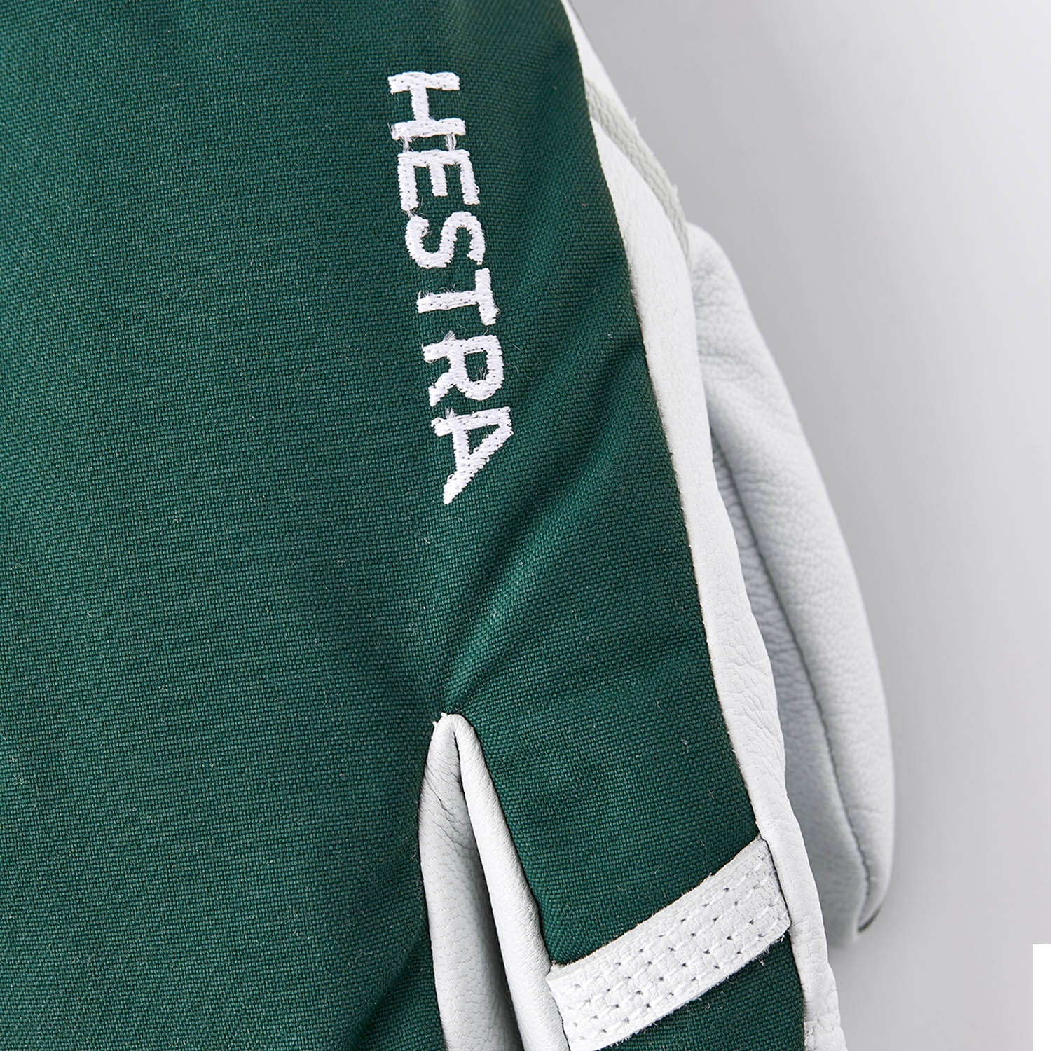 Hestra Army Leather Heli Ski 3-Finger Gloves Green 2021