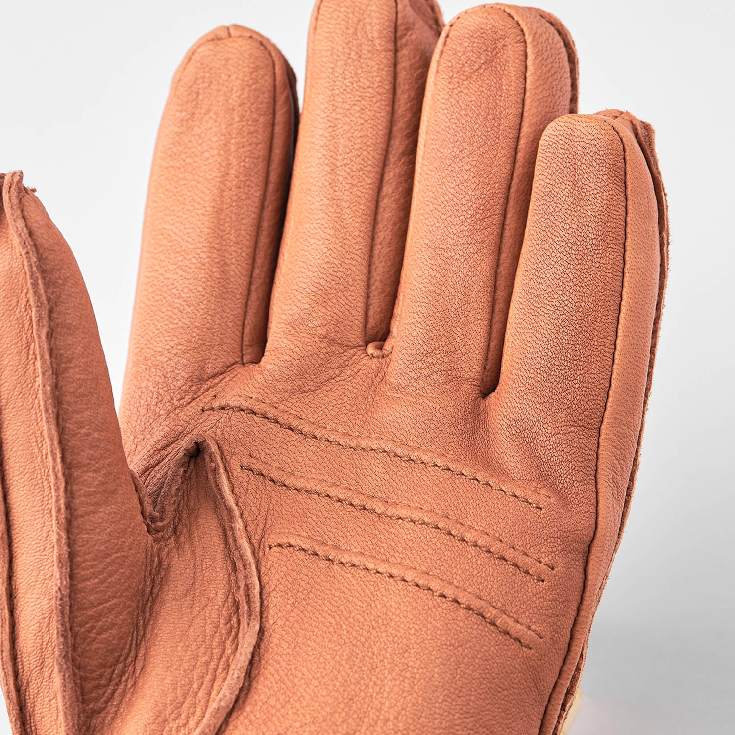 Hestra Deerskin Primaloft Rib Gloves Tan 2021