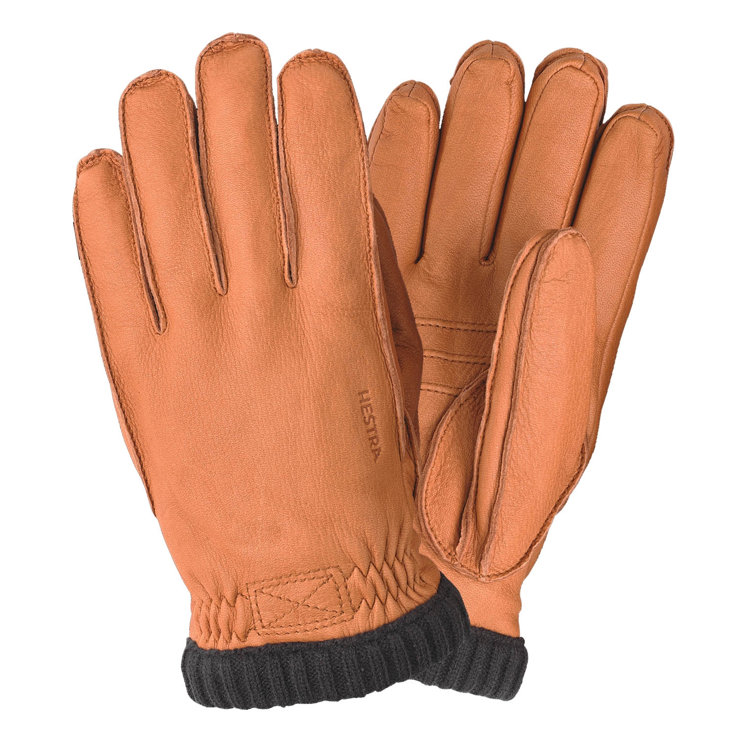 Hestra Deerskin Primaloft Rib Gloves Tan 2021