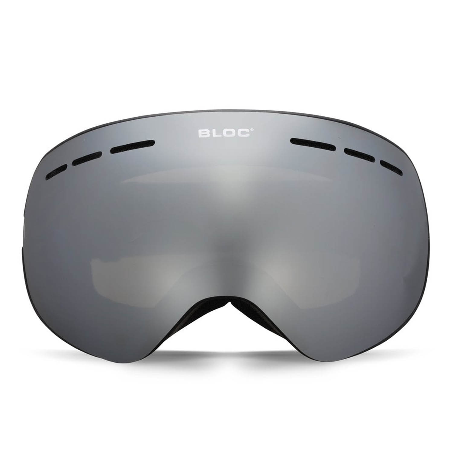 Bloc Sixty-Five Goggles Matt Black with Silver Mirror Lens 2022