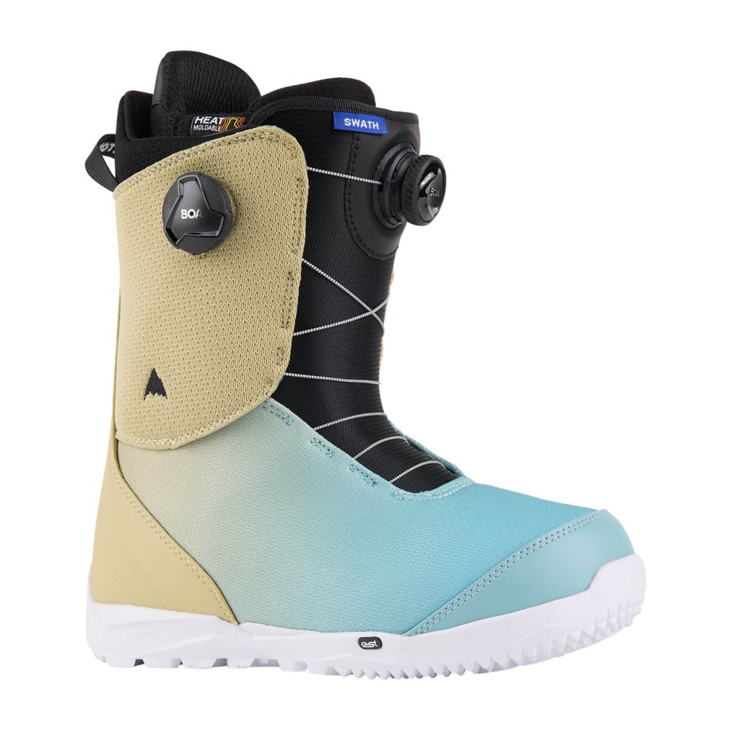 Burton Mens Swath BOA Snowboard Boots Mushroom 2024