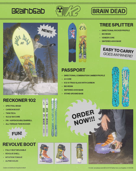 Exclusive: K2 x Brain Dead Limited Edition Collection