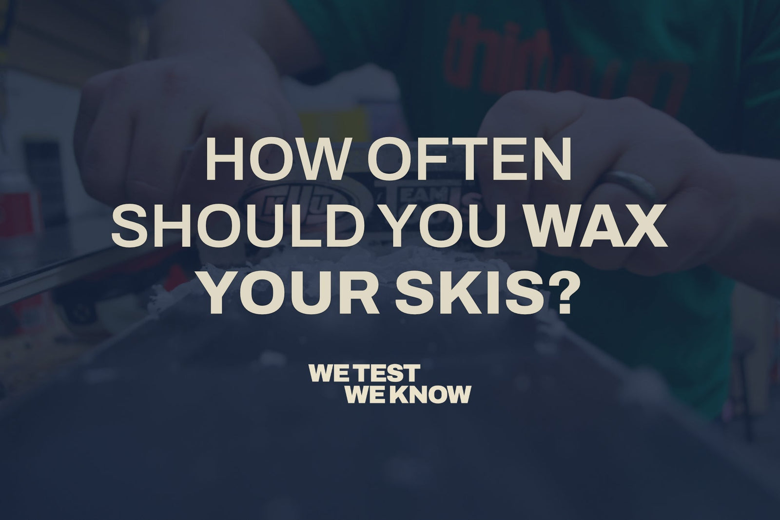 How Often Should You Wax Your Skis?