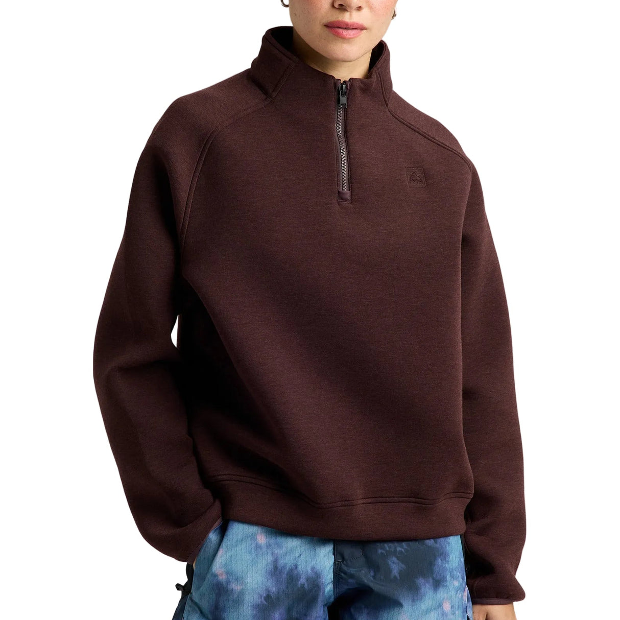 Womens SpaceCloud 1/4 Zip Top