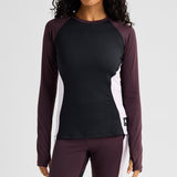 Womens Synthetic Midweight Crew Baselayer Top