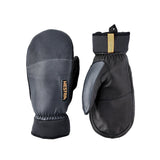 Army Leather Wool Terry Mitt