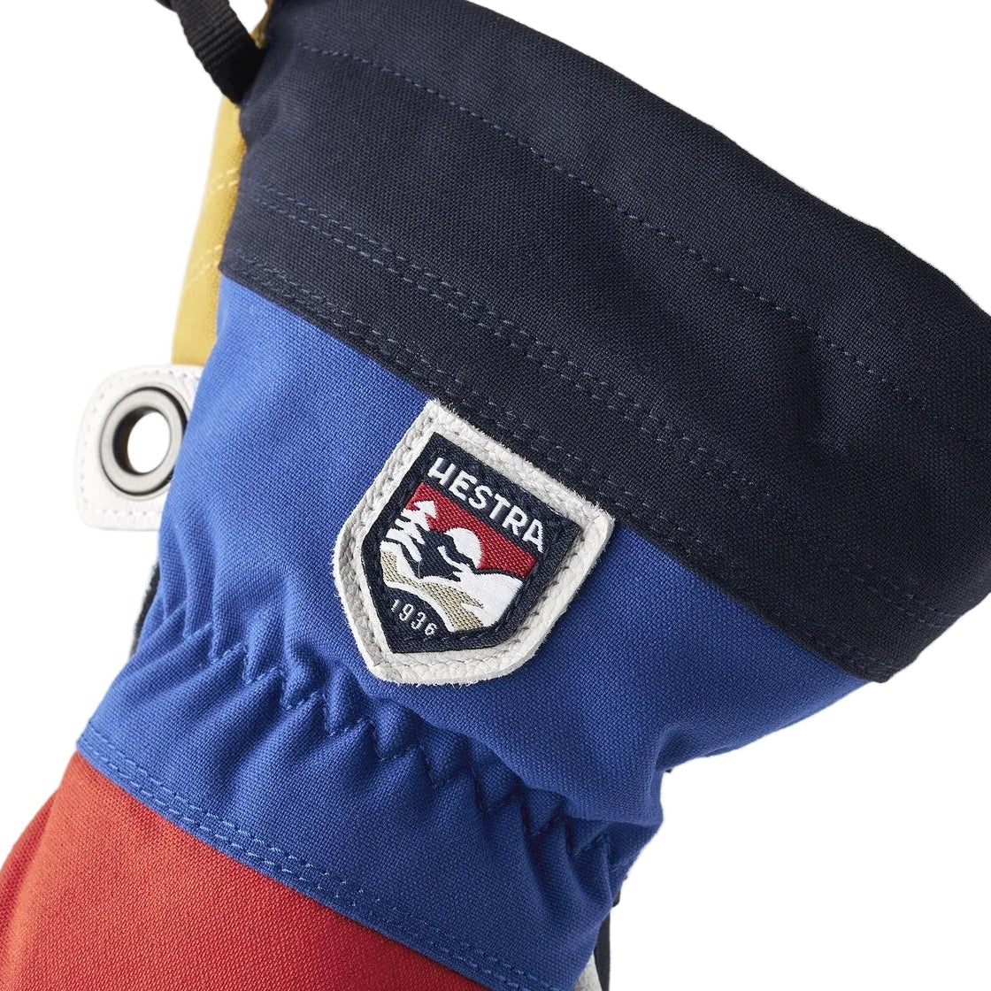 Junior Army Leather Heli Ski Gloves
