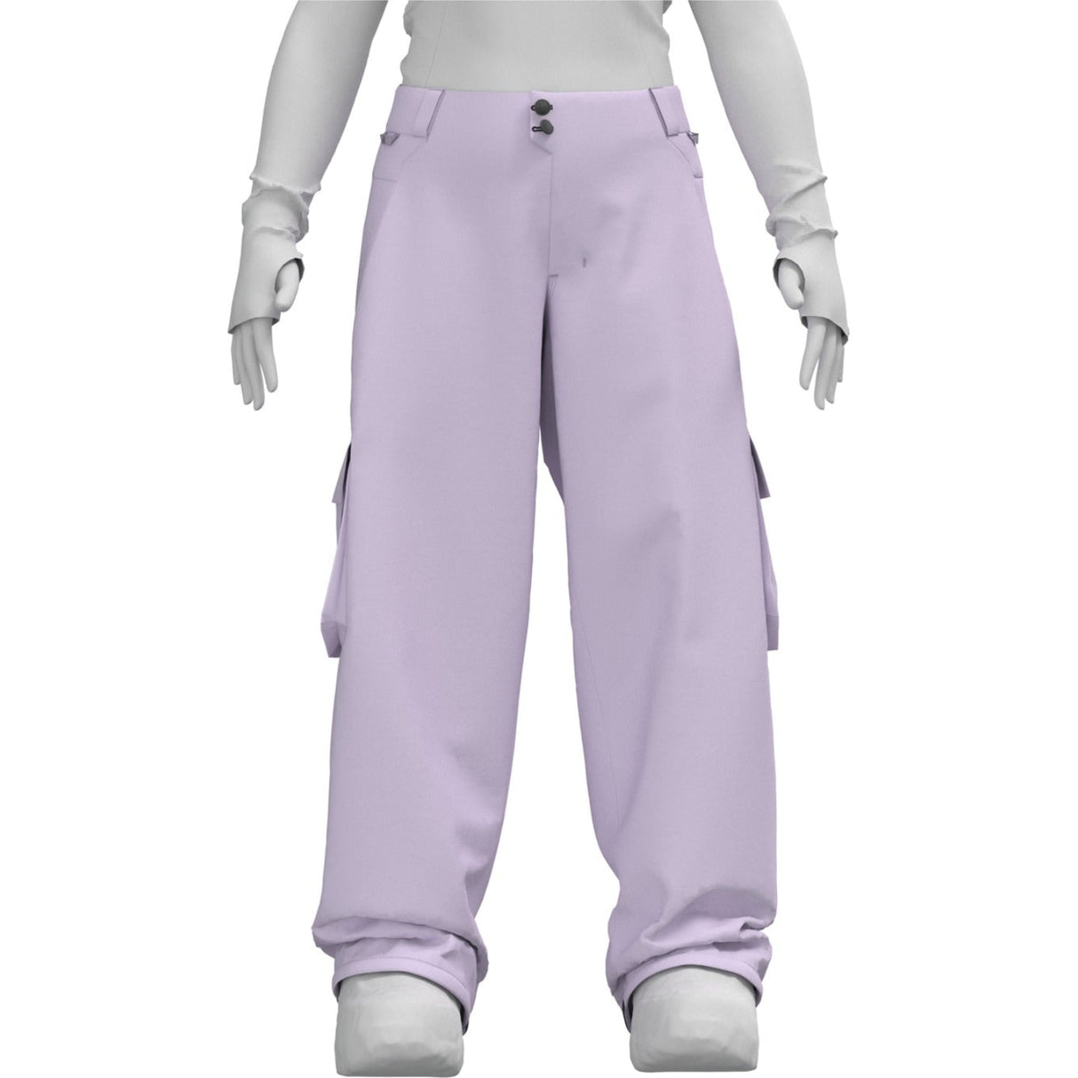 Womens Reserve 2L Baggy Cargo Snowboard Pants