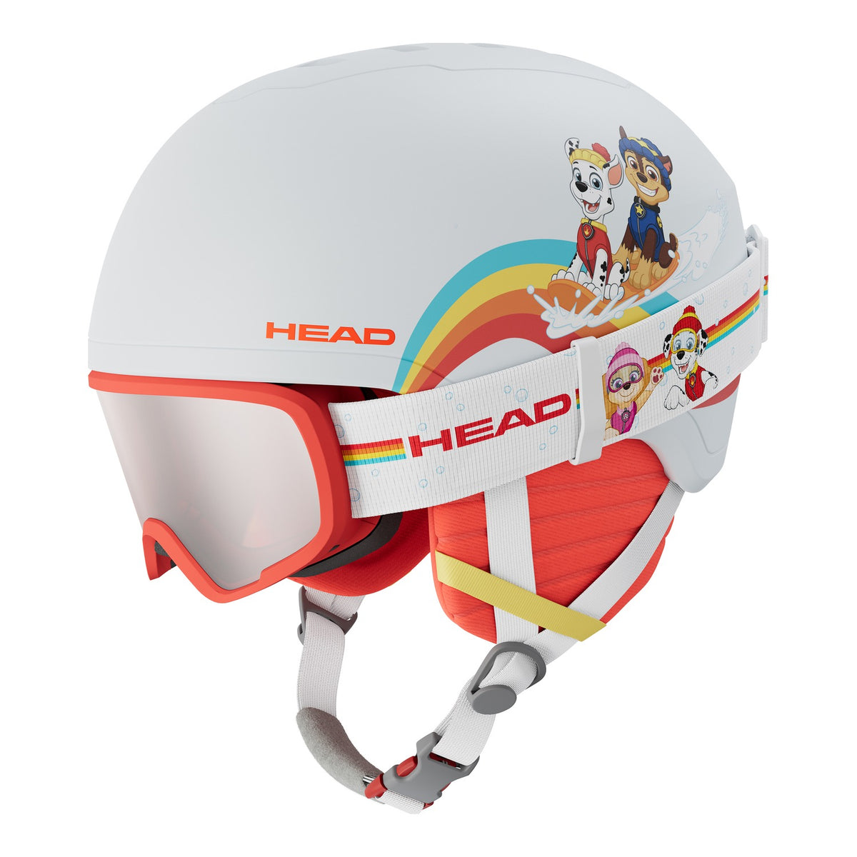 YUKI Paw Patrol Junior Helmet and Goggle Set