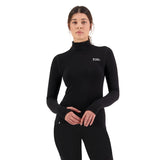 Cascade Merino Mock Neck Base Layer