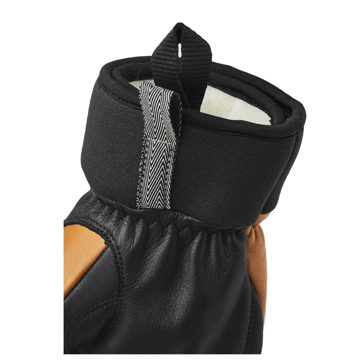 Army Leather Wool Terry Gloves