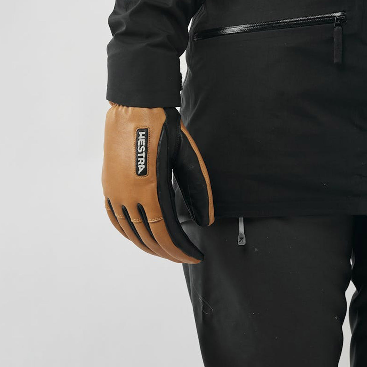 Army Leather Wool Terry Gloves