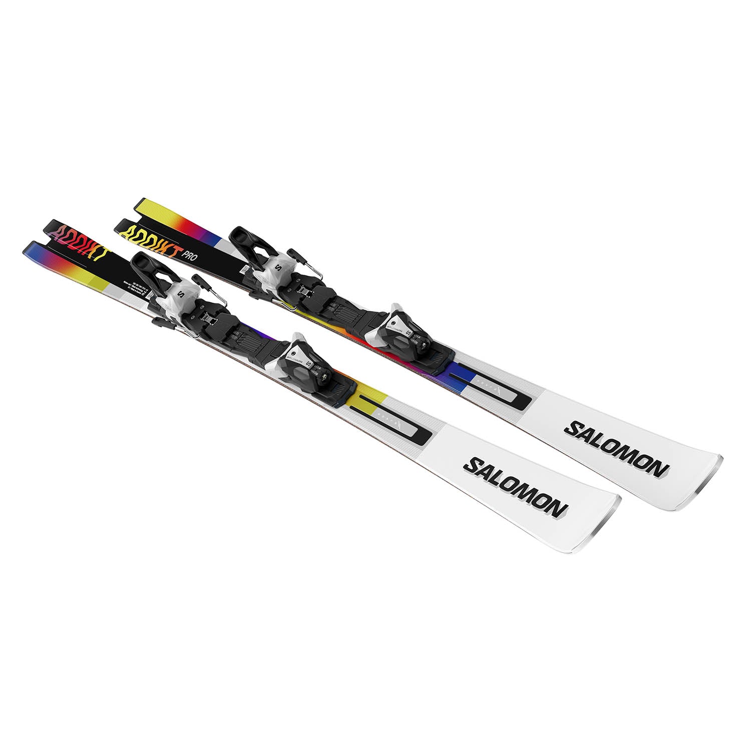 Salomon Addikt Pro Skis & MI12 GW F80 Bindings 2025 – Snowtrax