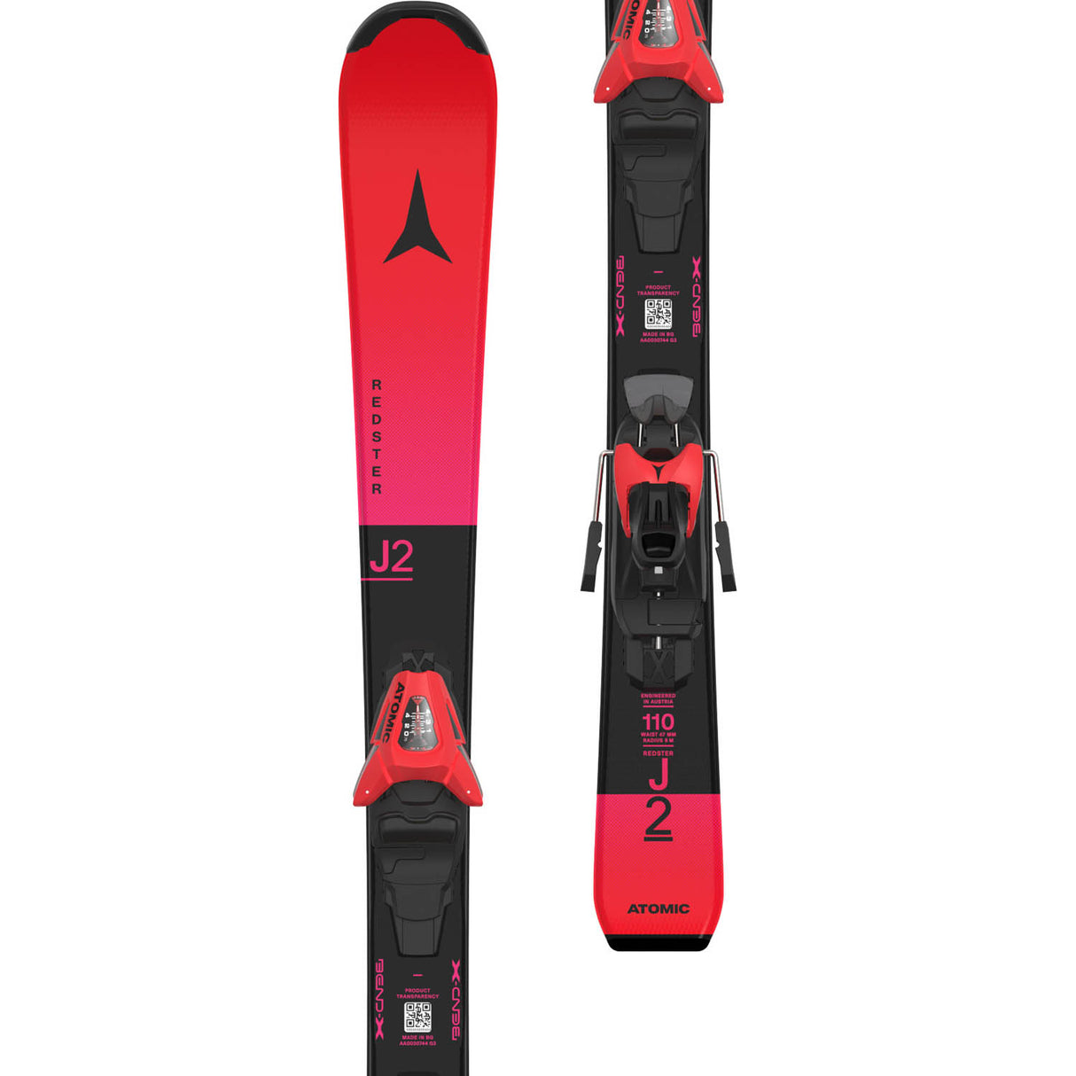 Redster J2 Skis & C5 GW Bindings 2026