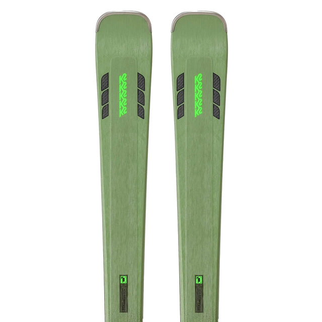 k2 disruption 78c men's skis W & ER3 10 Bindings 2024 Snowtrax Beam construction K2 Disruption 78C Skis -
