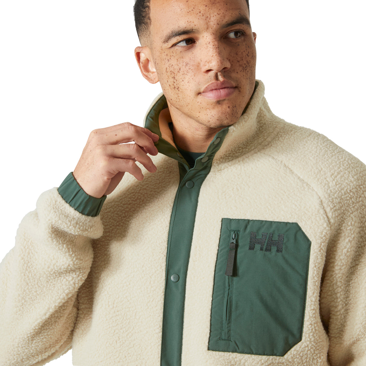 Panorama Pile Snap Fleece