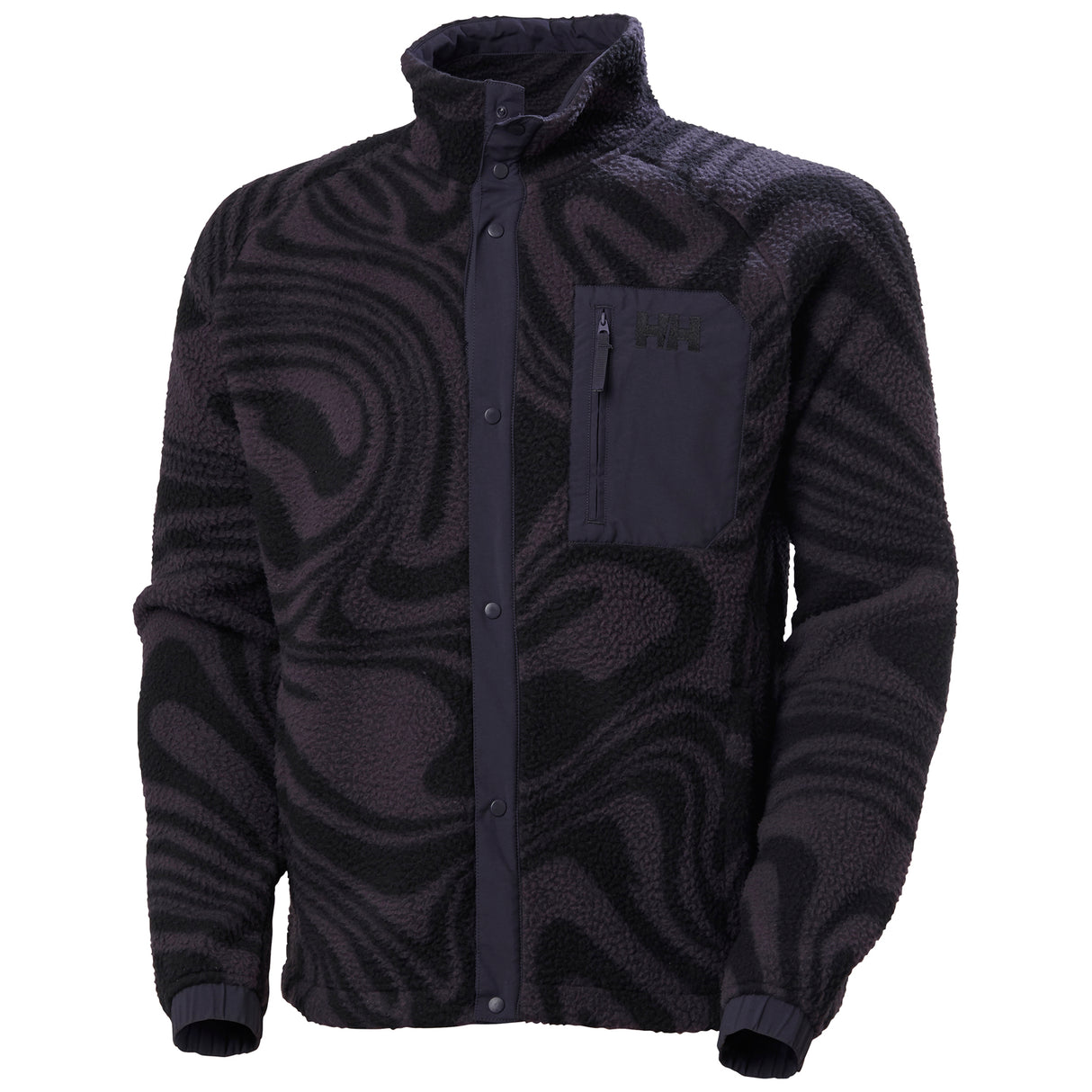 Panorama Printed Pile Snap Fleece