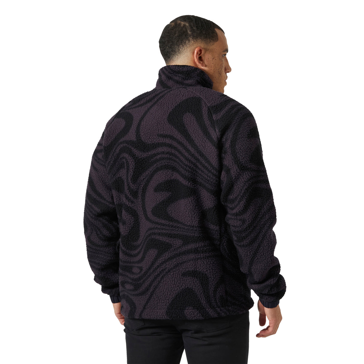 Panorama Printed Pile Snap Fleece