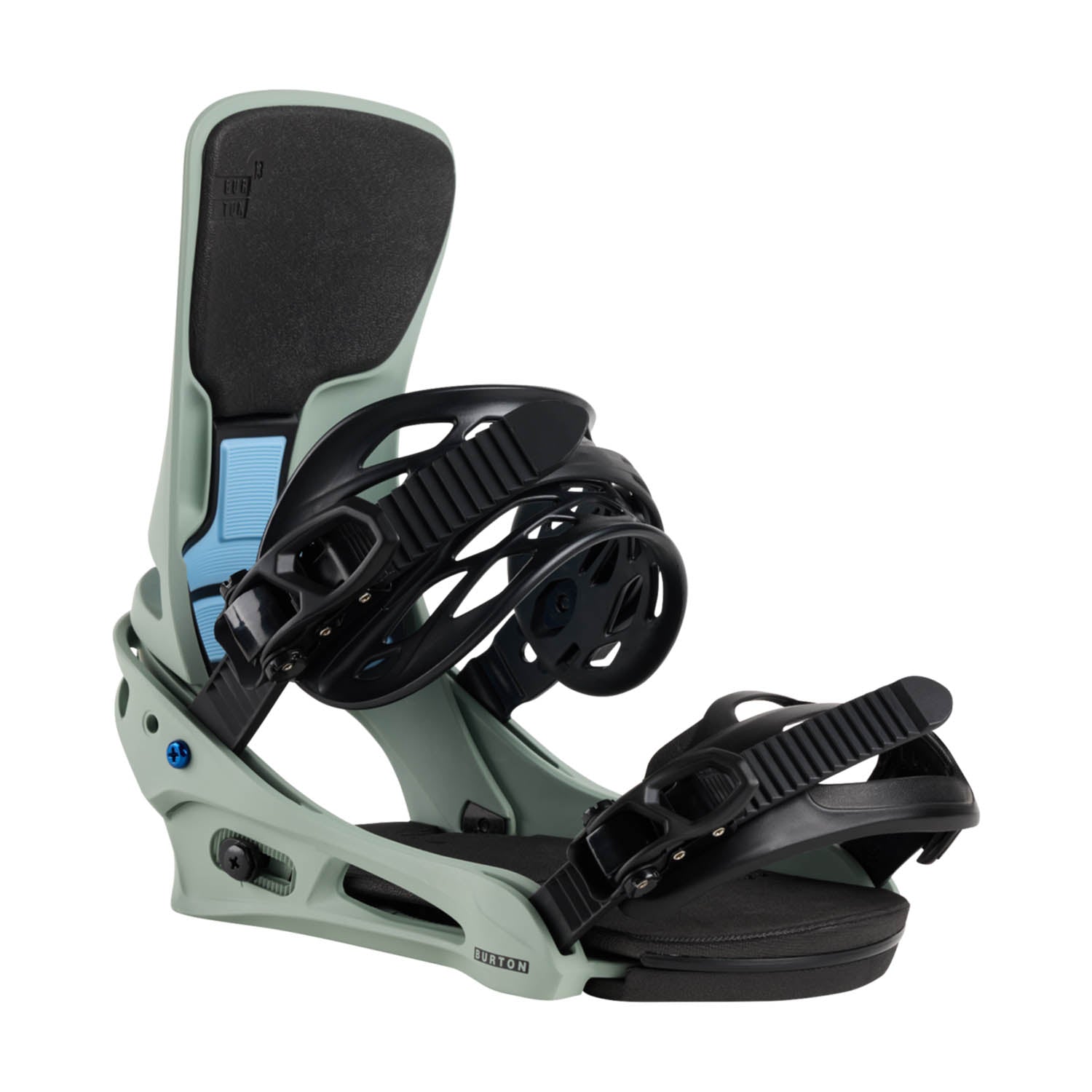 Burton Mens Cartel X Snowboard Bindings Gray/Pink 2025 – Snowtrax