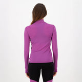 Cascade Merino Mock Neck Long Sleeve Baselayer Top
