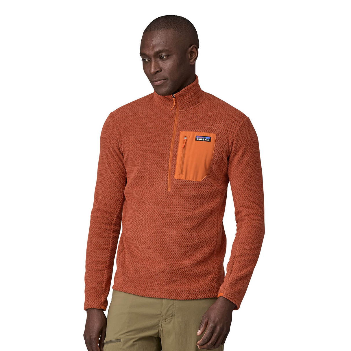 Mens R1 Air Zip Neck Fleece - Snowtrax
