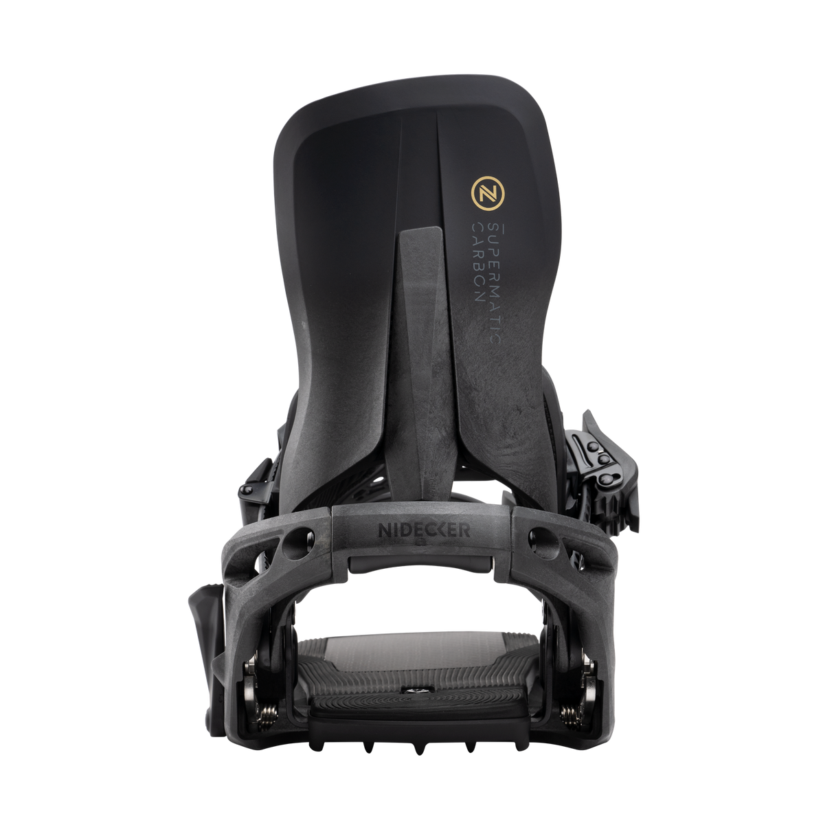 Carbon Supermatic Snowboard Bindings 2026