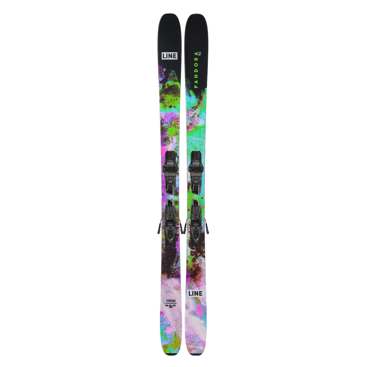 Pandora 92 Skis & Squire 10 Quikclik Bindings 2025