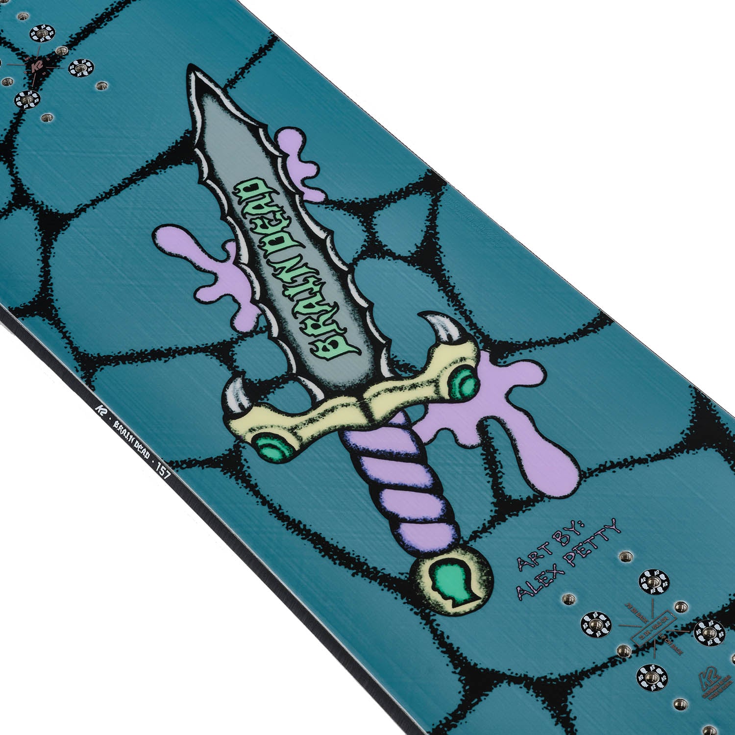 K2 x Brain Dead Passport Snowboard 2025 – Snowtrax