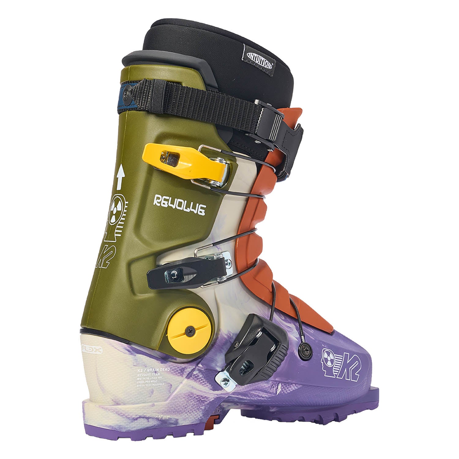 K2 Brain Dead Revolve Team Ski Boots 2025 – Snowtrax