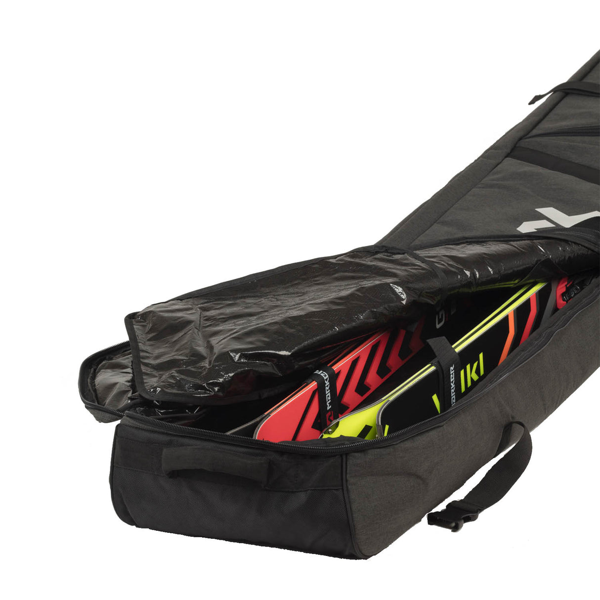 Rolling Double Ski Bag - Snowtrax