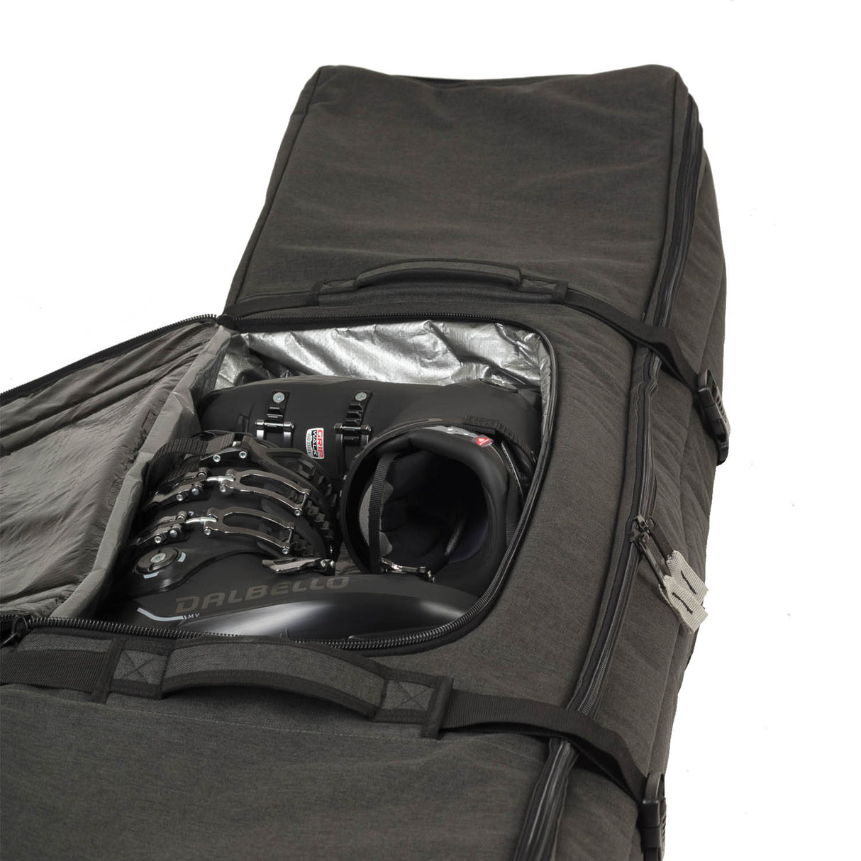 Rolling Double Ski Bag - Snowtrax