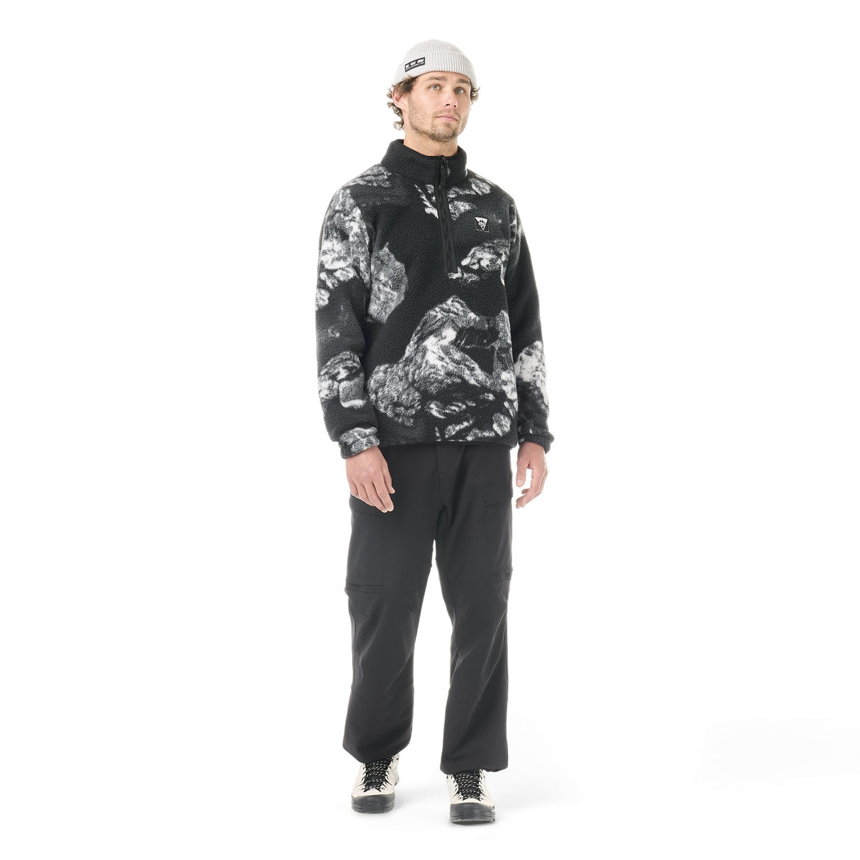 Kimag Printed 1/4 Fleece