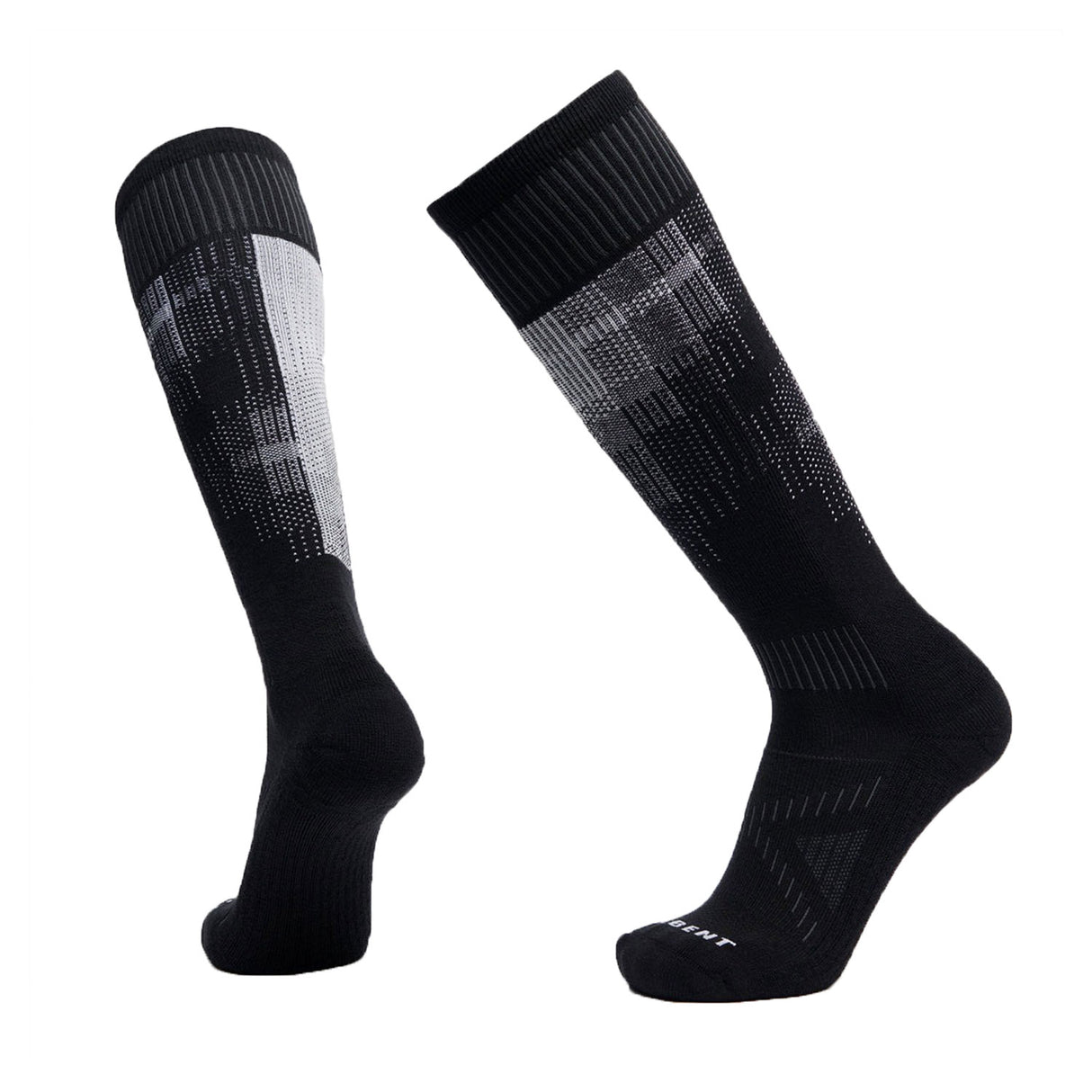 Light Cushion Pixel Snow Sock