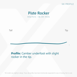 Hugo Boss Skis with PRD 12 Bindings