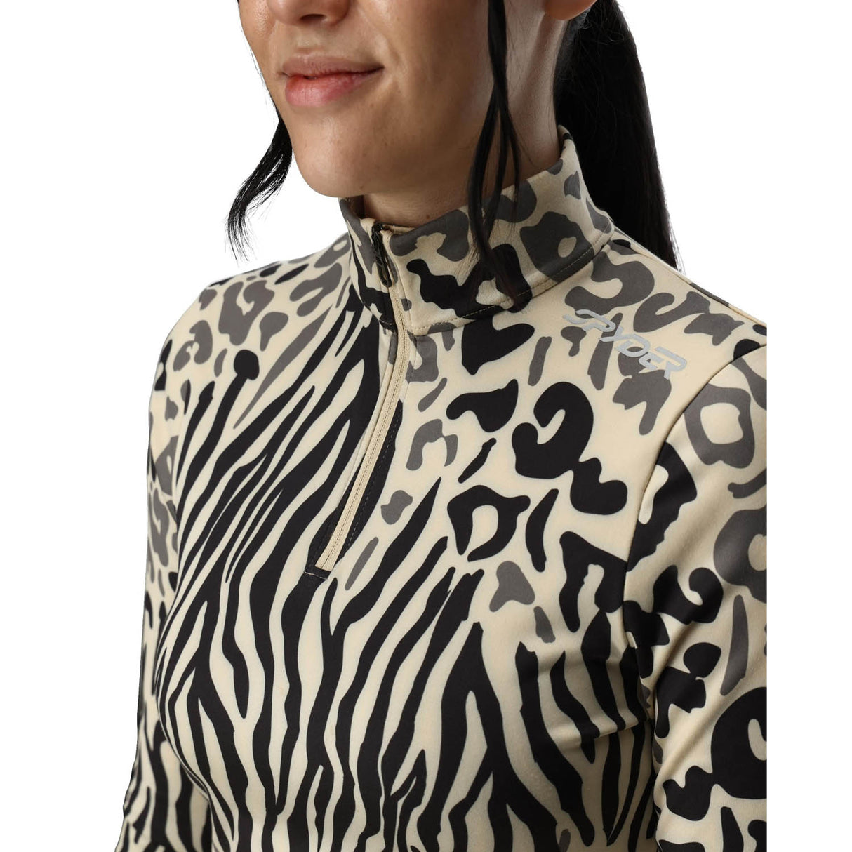 Vivid 1/2 Zip Midlayer Top