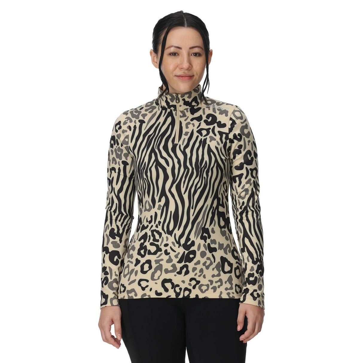 Vivid 1/2 Zip Midlayer Top