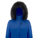 Stretch Faux Fur Ski Jacket