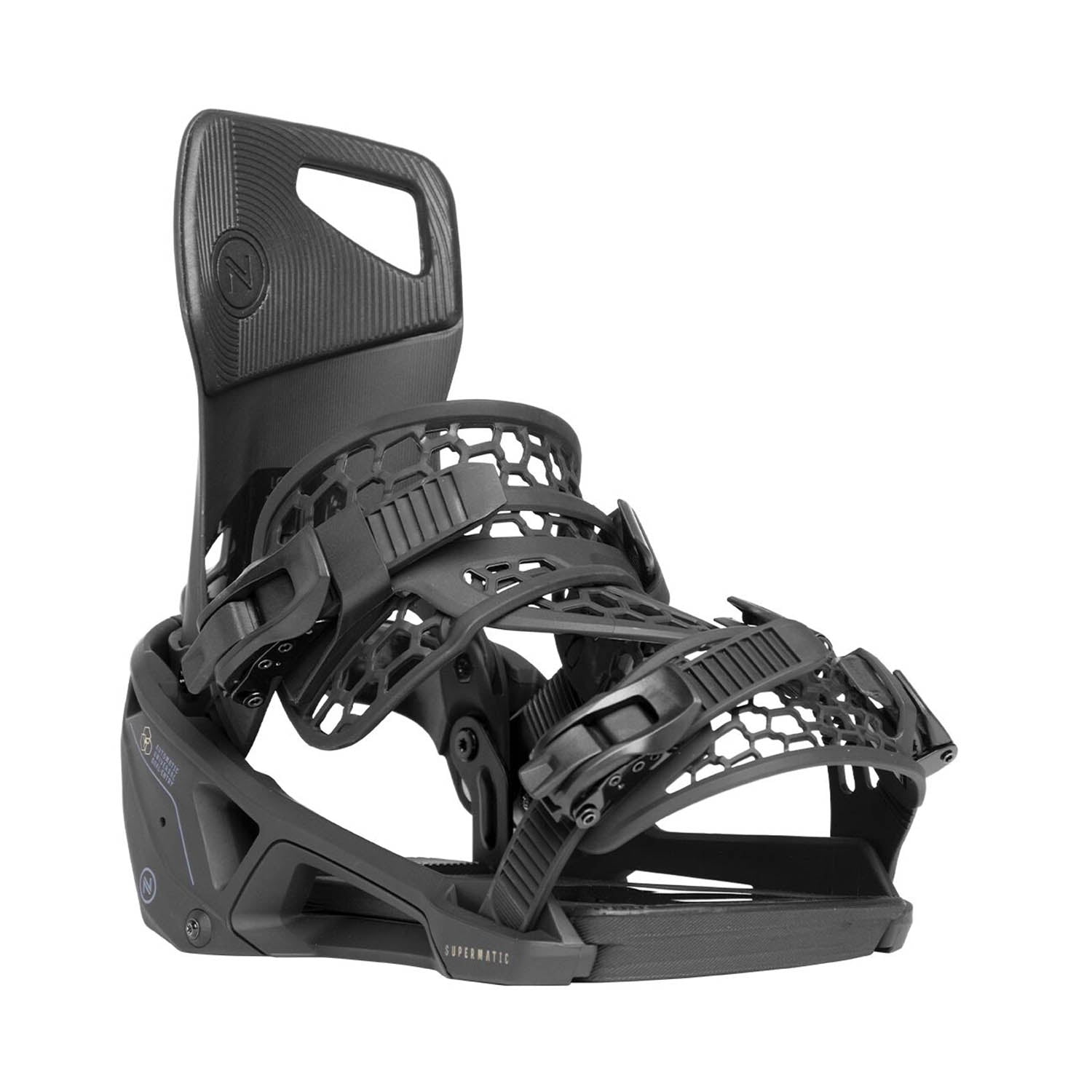 Nidecker Supermatic Snowboard Bindings 2025 – Snowtrax