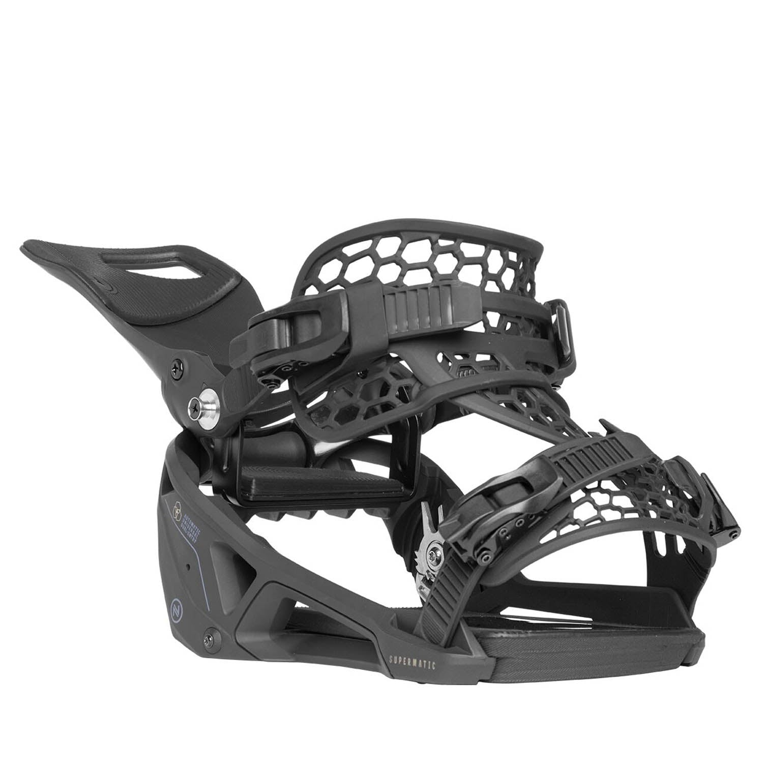 Nidecker Supermatic Snowboard Bindings 2025 – Snowtrax