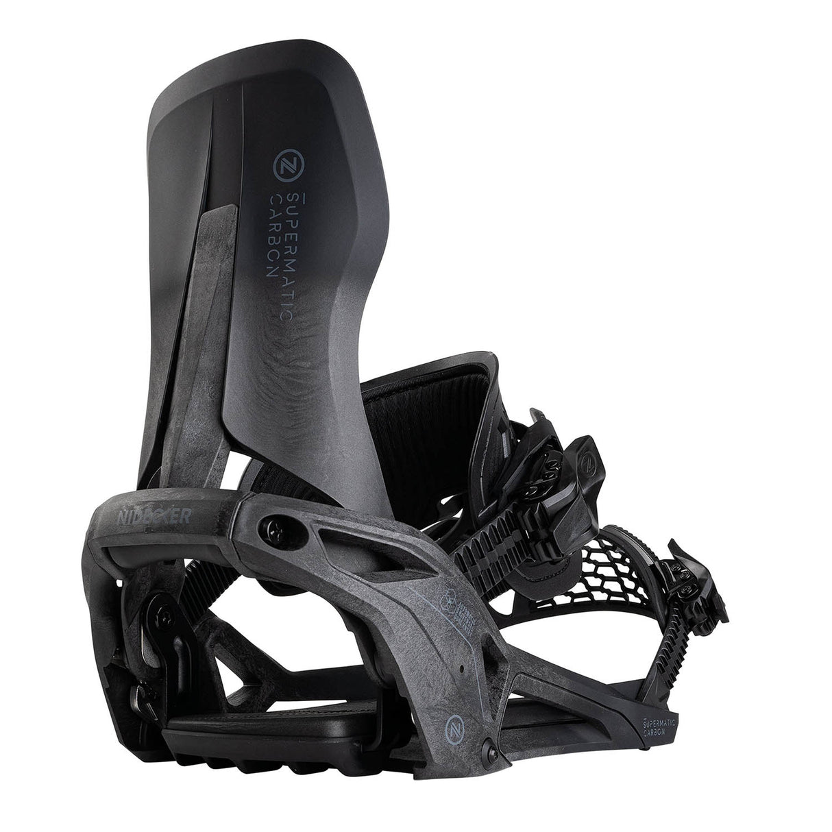 Supermatic Carbon Snowboard Bindings 2025 - Snowtrax