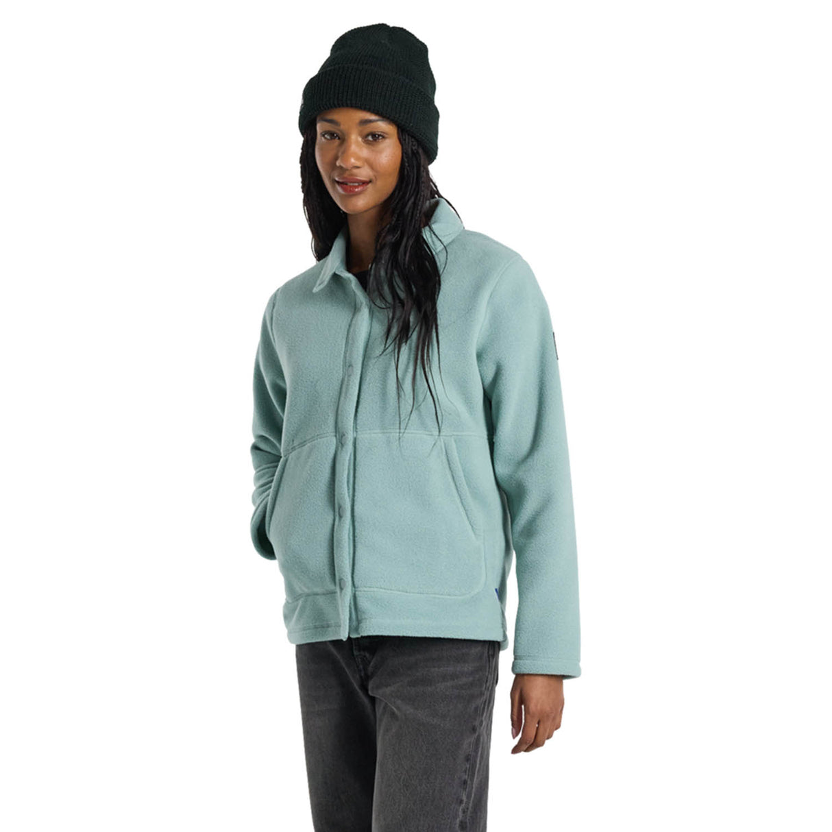 Womens Cinder Fleece Snap Shirt - Snowtrax