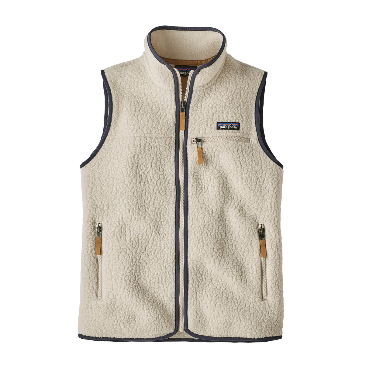 Womens Retro Pile Vest Gillet - Snowtrax