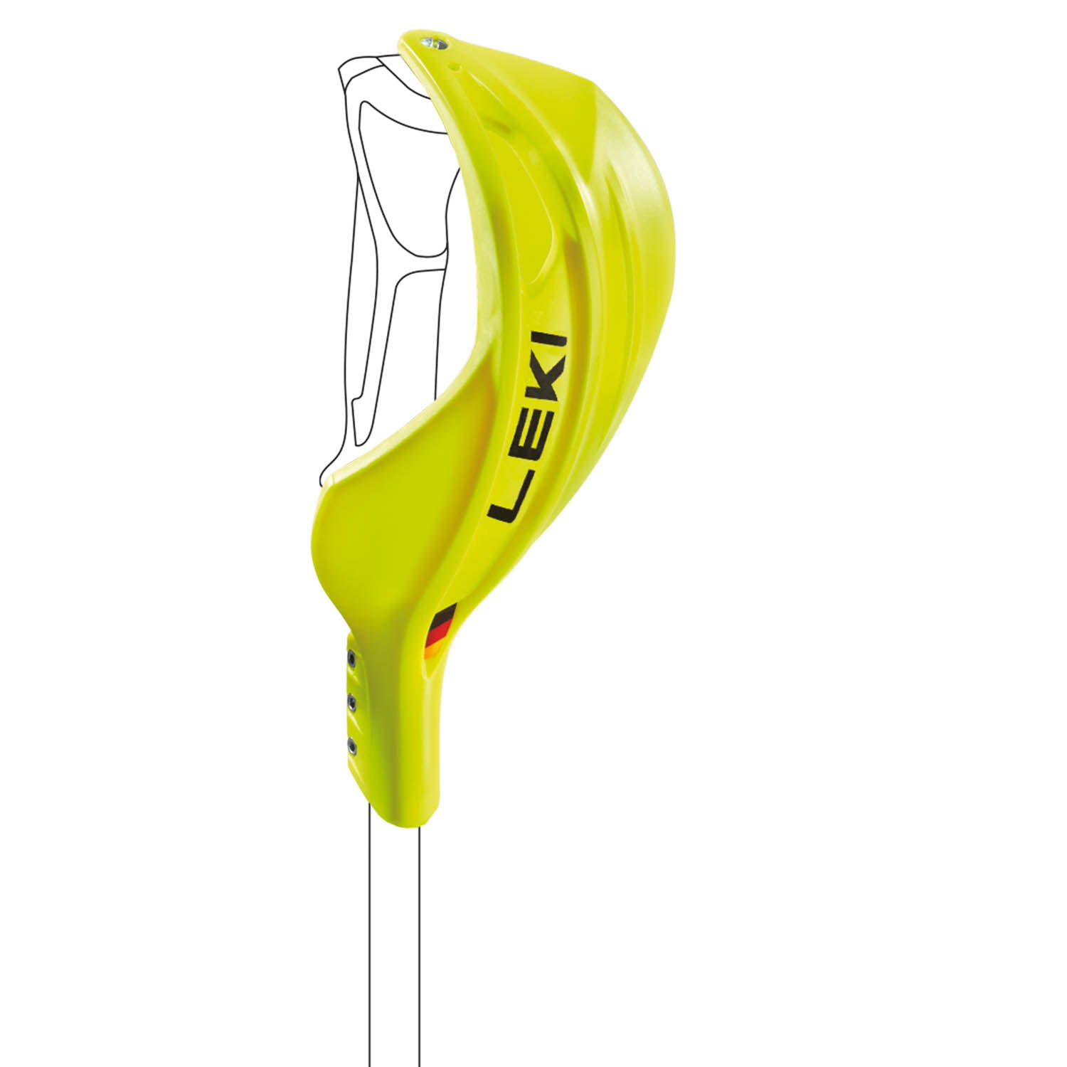 Leki Worldcup Gate Guard Closed 2025 – Snowtrax