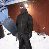 Howl Workwear x Public Pant worn on snow
