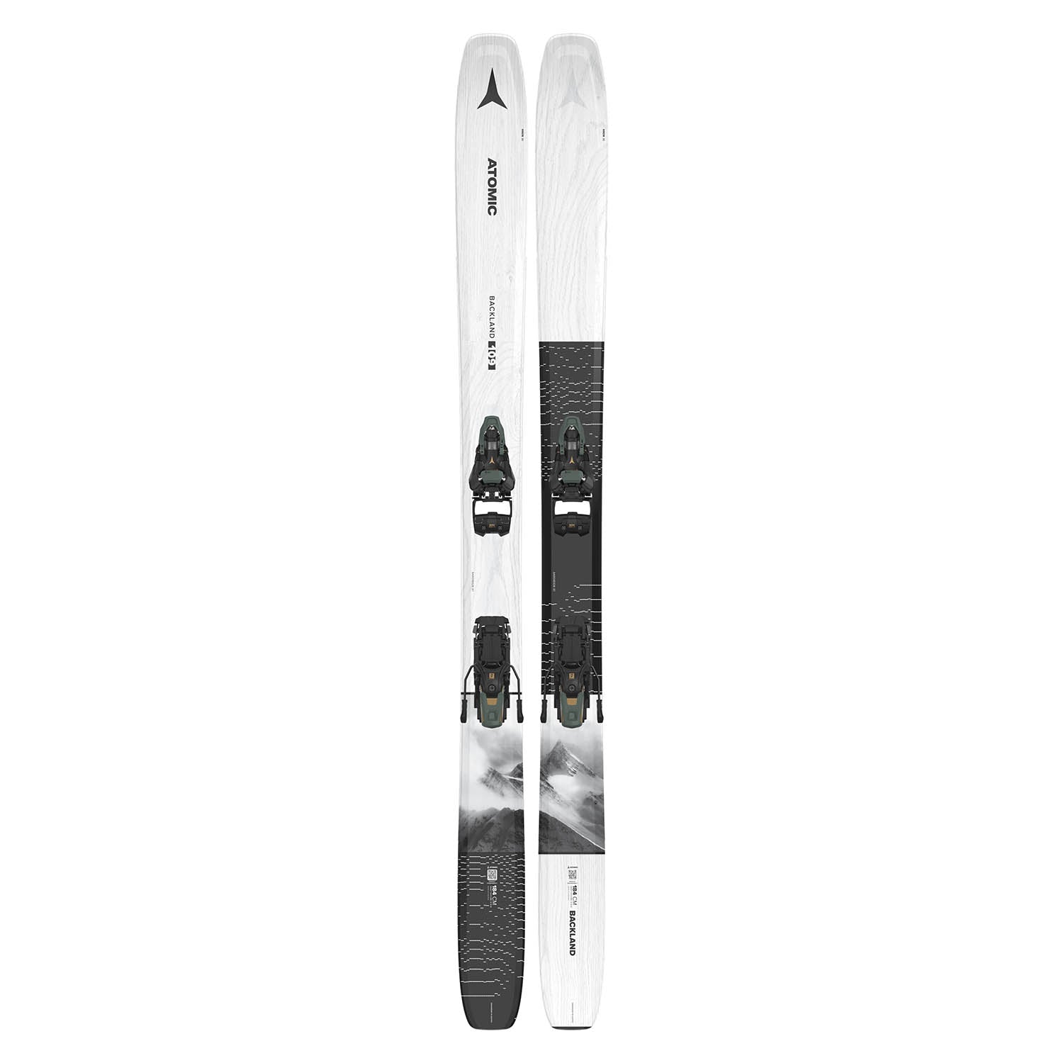 ATOMIC BACKLAND109W、SHIFT MNC Atomic Backland 109 Skis & SHIFT² 13 MN Binding w/Skins - Ex Demo