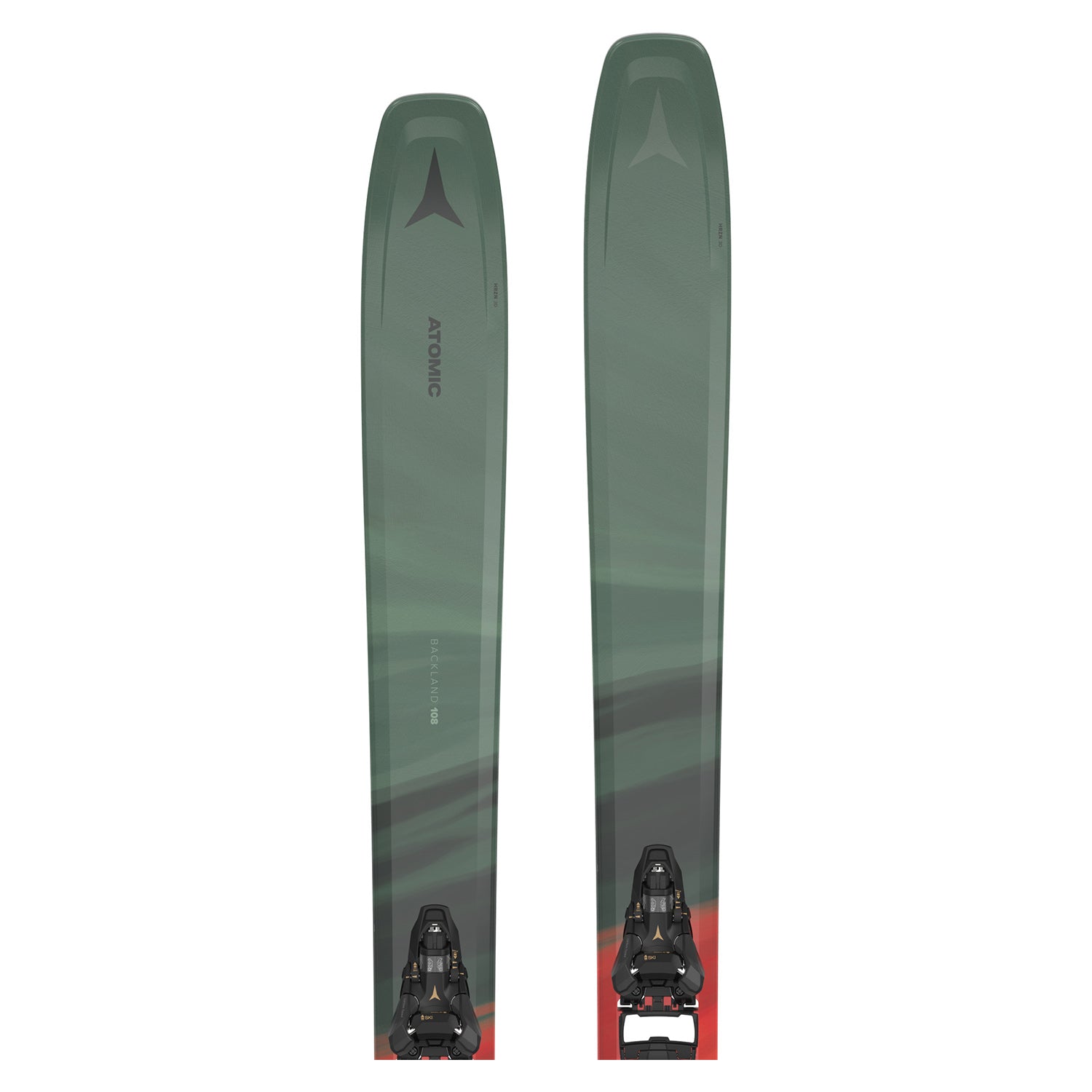 Atomic Backland 108 W Skis & SHIFT² 10 MN Bindings w/Skins - Ex