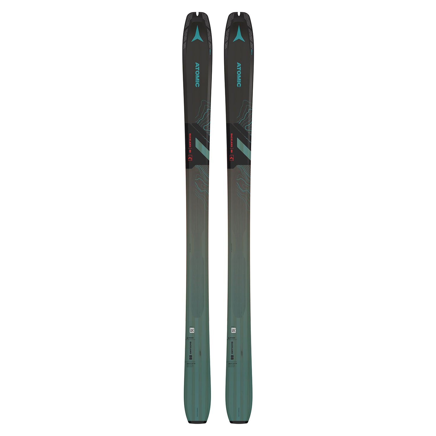 Atomic Backland 88 Skis & Backland Summit 12 BR Bindings w/Skins