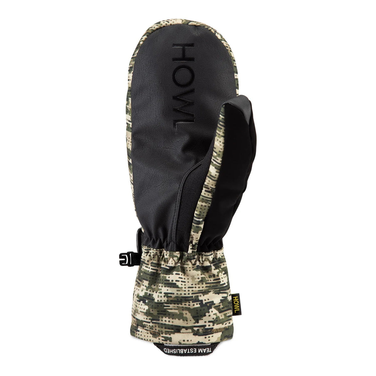 Howl Fairbanks Mitt in Glitch Camo, back